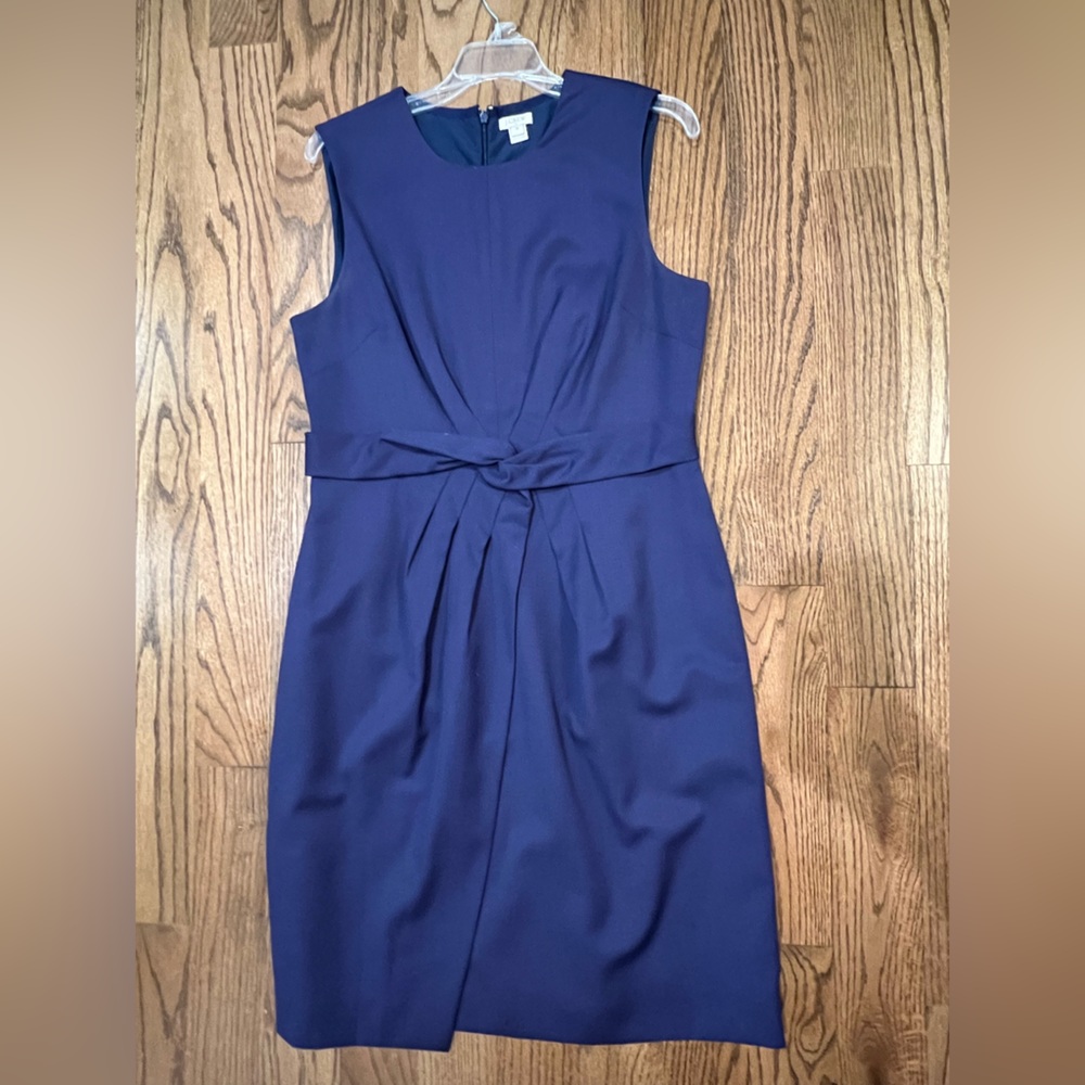J. Crew Classic Navy Blue Dress